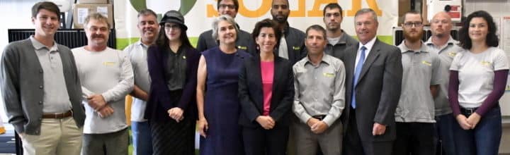 Governor Raimondo Supports Solar Governor Raimondo Supports Solar
